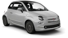 Fiat 500 Convertible Biludlejning