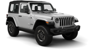 NATIONAL Car rental Pittsburgh International Airport Suv car - Jeep Wrangler Sport
