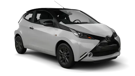Location voiture Toyota Aygo ou équivalent Mouscron, Belgique